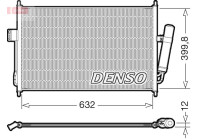 Condenser, air conditioning DCN99084 Denso