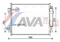 Condenser, air conditioning DN5428D Ava Quality Cooling