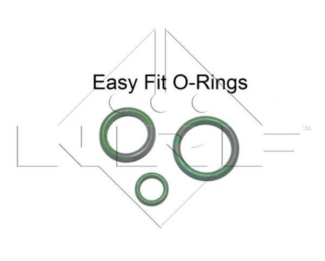 Condenser, air conditioning EASY FIT 350212 NRF, Image 2