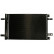 Condenser, air conditioning EASY FIT 350323 NRF