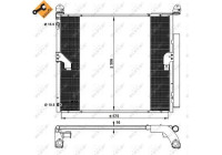 Condenser, air conditioning EASY FIT 350335 NRF