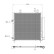 Condenser, air conditioning EASY FIT 350451 NRF