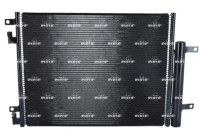 Condenser, air conditioning EASY FIT 350506 NRF