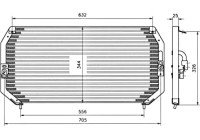 Condenser, air conditioning EASY FIT 35193 NRF