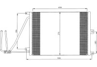 Condenser, air conditioning EASY FIT 35292 NRF