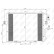 Condenser, air conditioning EASY FIT 35399 NRF, Thumbnail 2