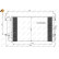 Condenser, air conditioning EASY FIT 35474 NRF, Thumbnail 4