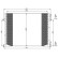 Condenser, air conditioning EASY FIT 35482 NRF, Thumbnail 2