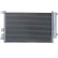 Condenser, air conditioning EASY FIT 35499 NRF