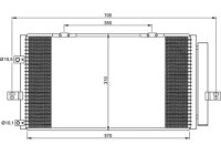 Condenser, air conditioning EASY FIT 35659 NRF