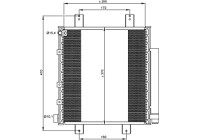 Condenser, air conditioning EASY FIT 35856 NRF