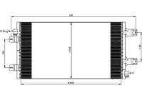 Condenser, air conditioning EASY FIT 35880 NRF