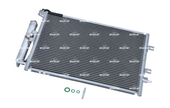 Condenser, air conditioning EASY FIT 35897 NRF, Image 8