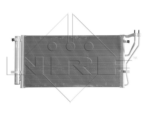 Condenser, air conditioning EASY FIT 35980 NRF, Image 2