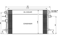 Condenser, air conditioning EASY FIT