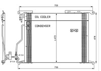 Condenser, air conditioning EASY FIT
