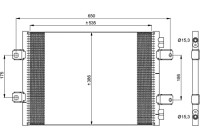 Condenser, air conditioning EASY FIT