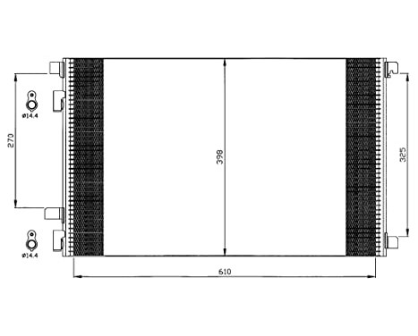 Condenser, air conditioning EASY FIT, Image 3