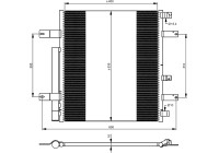 Condenser, air conditioning EASY FIT