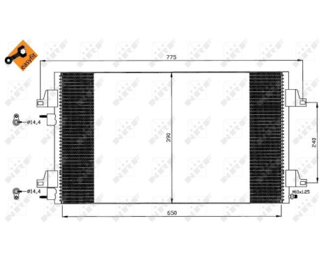 Condenser, air conditioning EASY FIT, Image 6