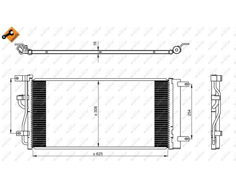 Condenser, air conditioning EASY FIT, Image 7