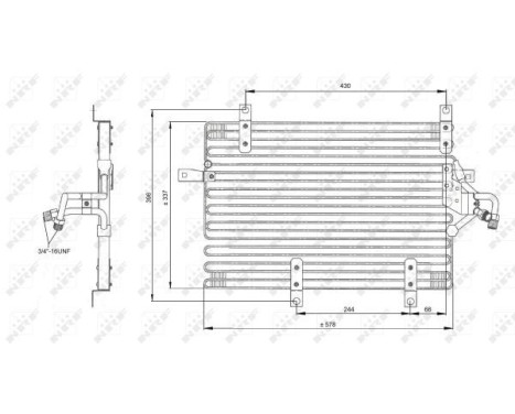 Condenser, air conditioning EASY FIT, Image 5