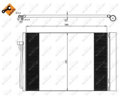 Condenser, air conditioning EASY FIT, Image 2