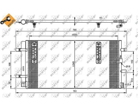 Condenser, air conditioning EASY FIT, Image 7