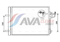 Condenser, air conditioning FD5488D Ava Quality Cooling