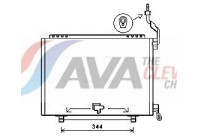 Condenser, air conditioning FD5610 Ava Quality Cooling