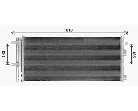 Condenser, air conditioning FD5659D Ava Quality Cooling