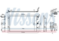 Condenser, air conditioning **FIRST FIT** 940902 Nissens