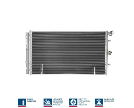 Condenser, air conditioning **FIRST FIT** 940902 Nissens, Image 2