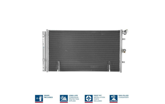 Condenser, air conditioning **FIRST FIT** 940902 Nissens, Image 2