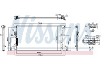 Condenser, air conditioning **FIRST FIT** 940939 Nissens