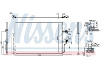 Condenser, air conditioning **FIRST FIT** 941263 Nissens
