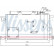 Condenser, air conditioning ** FIRST FIT ** 94857 Nissens