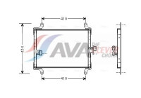 Condenser, air conditioning FT5206 Ava Quality Cooling