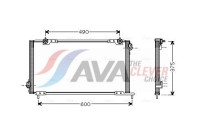 Condenser, air conditioning HD5105 Ava Quality Cooling