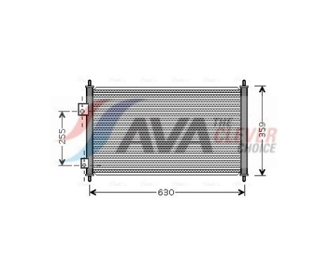 Condenser, air conditioning HD5165 Ava Quality Cooling, Image 2