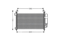 Condenser, air conditioning HD5213D Ava Quality Cooling