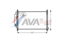 Condenser, air conditioning HD5234D Ava Quality Cooling