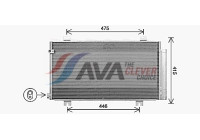 Condenser, air conditioning HD5325D Ava Quality Cooling