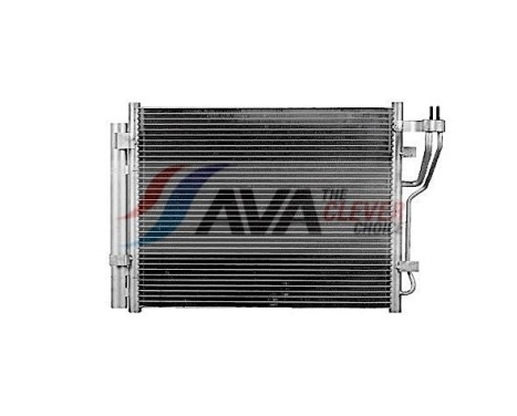 Condenser, air conditioning HY5189D Ava Quality Cooling, Image 2