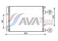 Condenser, air conditioning HY5268D Ava Quality Cooling