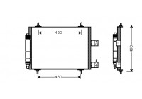Condenser, air conditioning *** IR PLUS *** 09005213 International Radiators Plus