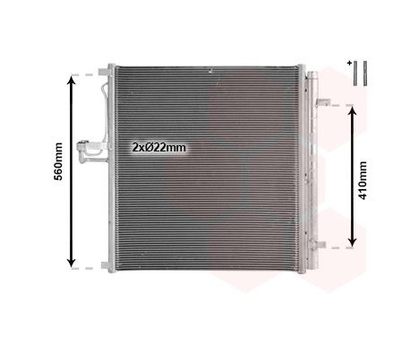 Condenser, air conditioning *** IR PLUS *** 18015731 International Radiators, Image 2