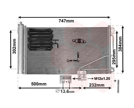 Condenser, air conditioning *** IR PLUS *** 30005298 International Radiators Plus, Image 2