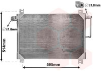 Condenser, air conditioning *** IR PLUS *** 47005074 International Radiators Plus