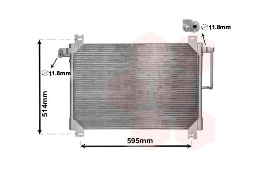 Condenser, air conditioning *** IR PLUS *** 47005074 International Radiators Plus